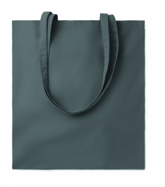 Logo trade promotional giveaways image of: 180gr/m² cotton shopping bag