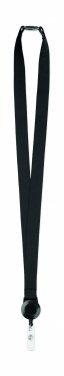 Logo trade corporate gifts image of: Lanyard retractable clip