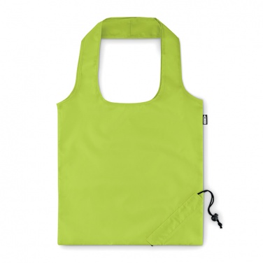 Logo trade promotional giveaways image of: Foldable RPET shopping bag