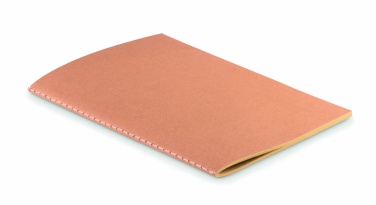 Logo trade promotional giveaways picture of: A5 recycled notebook 80 plain