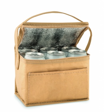 Logotrade promotional gifts photo of: 6 can woven paper cooler bag