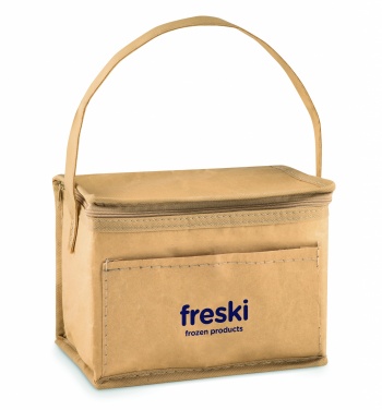 Logotrade business gift image of: 6 can woven paper cooler bag