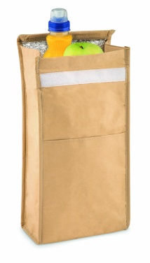 Logo trade business gifts image of: Woven paper 3L lunch bag