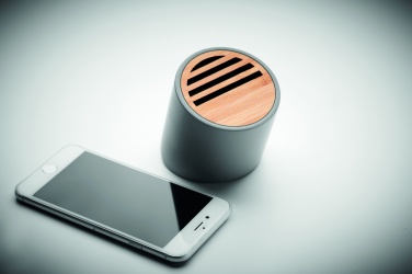 Logo trade promotional gift photo of: Wireless speaker limestone