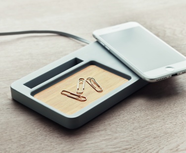 Logotrade promotional giveaways photo of: Wireless charging organizer10W