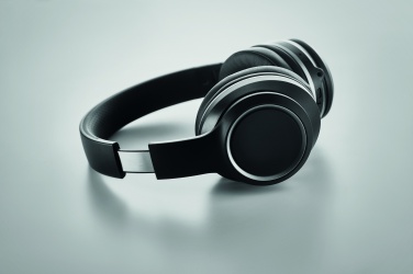 Logo trade promotional giveaways picture of: ANC headphone and pouch