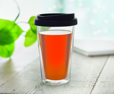 Logo trade promotional products image of: High borosilicate glass 350ml
