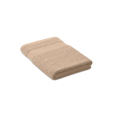 Logo trade promotional gifts image of: Towel organic cotton 140x70cm