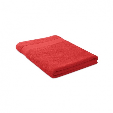 Logo trade promotional giveaway photo of: Towel organic cotton 180x100cm
