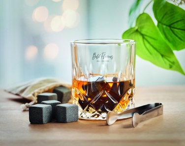 Logotrade promotional item image of: Whisky set in bamboo box