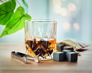 Logo trade advertising products image of: Whisky set in bamboo box