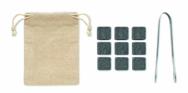 Logo trade promotional merchandise photo of: 9 stone ice cubes in box