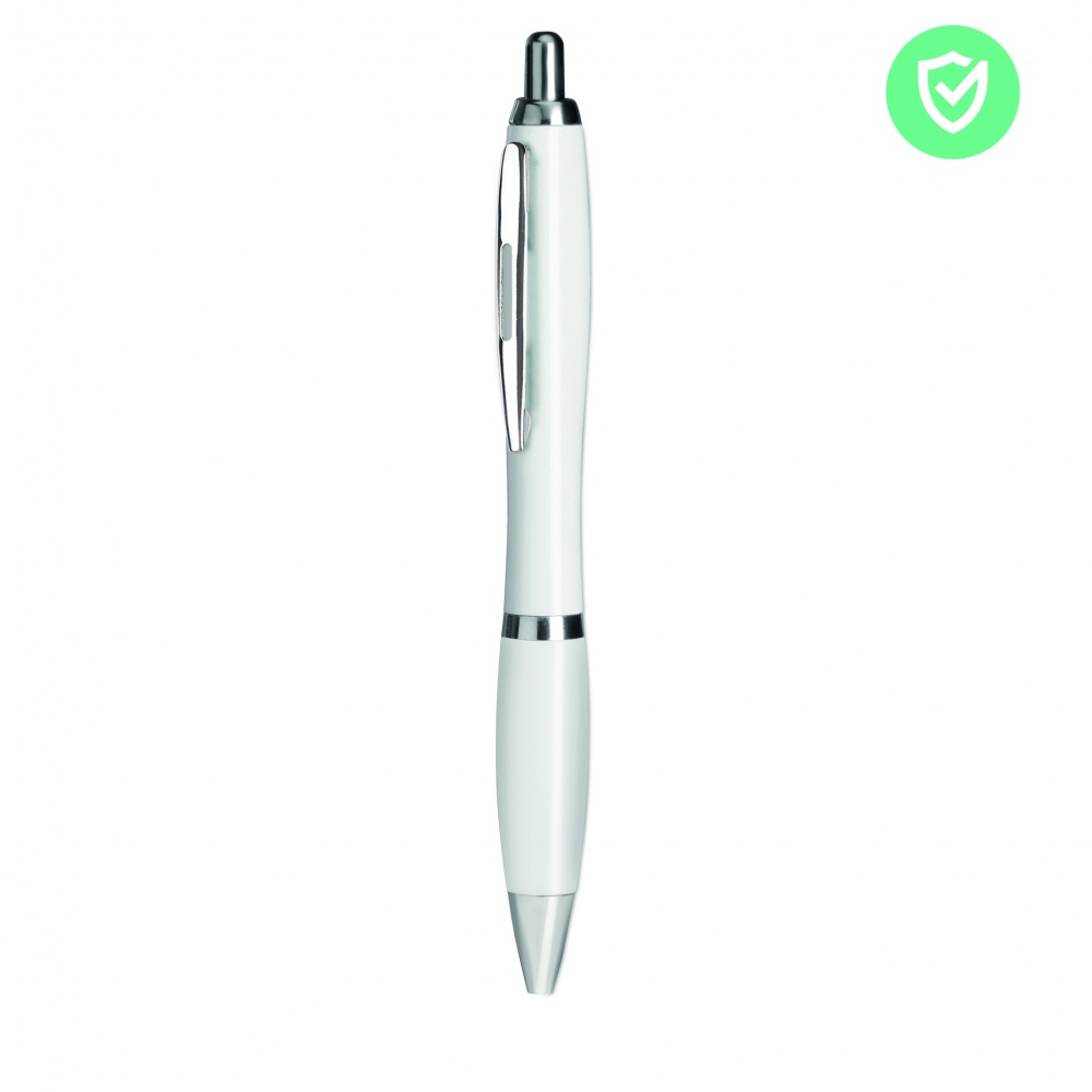 Logotrade promotional merchandise picture of: Pen with antibacterial barrel