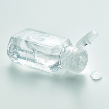 Logo trade promotional giveaways image of: Hand cleanser gel  30ml