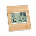 Weather station bamboo front TURKU, Wood