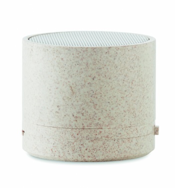 Logotrade promotional product image of: 3W speaker in wheat straw/ABS