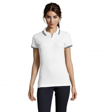 Logotrade promotional giveaway image of: PASADENA women polo 200g