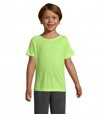 Logo trade corporate gifts image of: SPORTY KIDS T-SHIRT SPORT