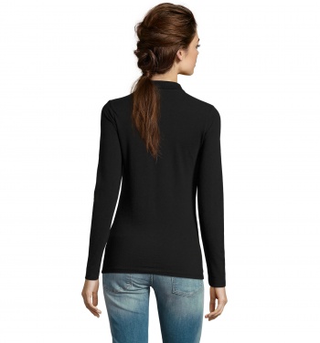 Logo trade promotional giveaways picture of: PERFECT WOMEN LSL POLO  180