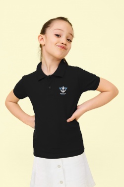 Logo trade corporate gifts picture of: PERFECT KIDS POLO 180