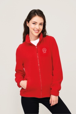 Logo trade promotional gift photo of: NORTH WOMEN ZIPPED FLEECE