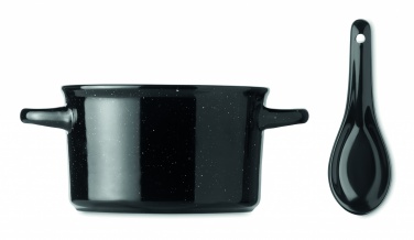 Logotrade promotional gift picture of: Ceramic vintage bowl 550 ml