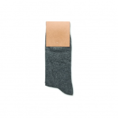 Logo trade promotional products image of: Pair of socks in gift box M