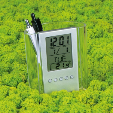 Logotrade promotional product image of: Acrylic desk pen holder MADRID