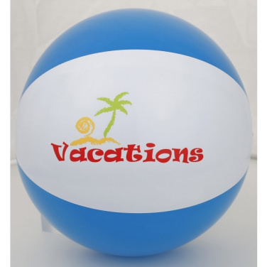 Logo trade corporate gifts picture of: Bicolour beach ball KEY WEST