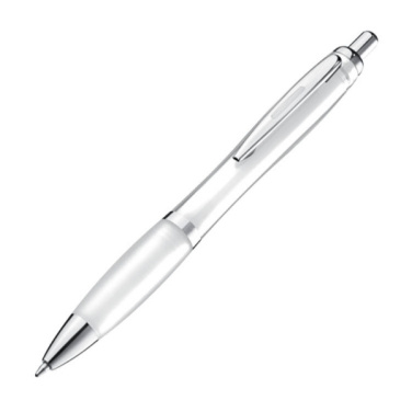 Logo trade corporate gifts image of: Plastic ballpen MOSCOW