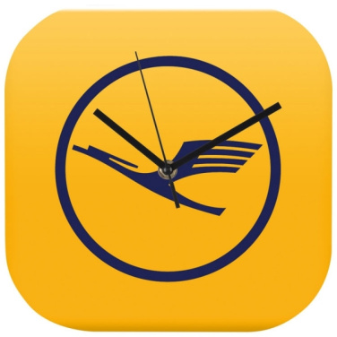 Logotrade promotional giveaway image of: Wall clock with all over clock face BEL AIR