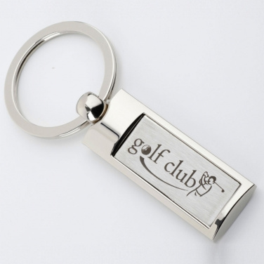 Logo trade promotional giveaways image of: Keyring SLIM