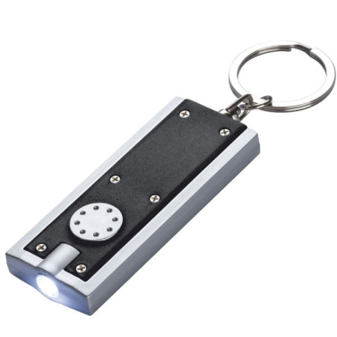 Logo trade promotional merchandise photo of: Keyring LED BATH