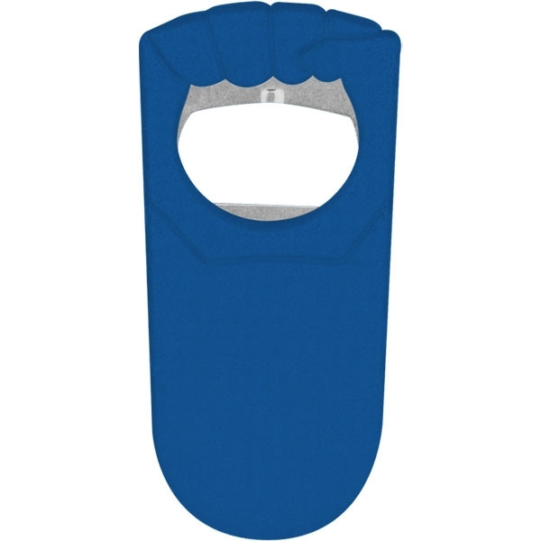 Logo trade business gift photo of: Fist bottle opener LUTON