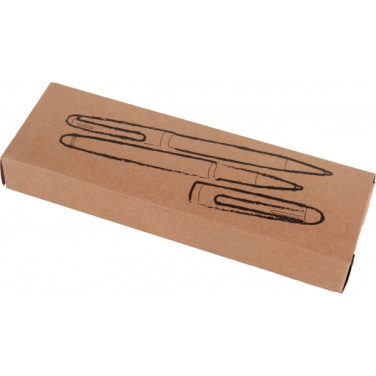 Logo trade business gift photo of: Rosewood writing set OXFORD