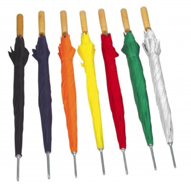 Logo trade promotional products picture of: Automatic walking-stick umbrella LE MANS