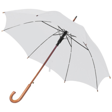Logotrade promotional gift image of: Wooden automatic umbrella NANCY