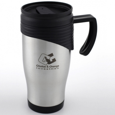 Logotrade advertising product picture of: Stainless steel thermo cup EL PASO 400 ml