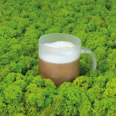 Logo trade business gift photo of: Glass coffee mug GENEVA 300 ml