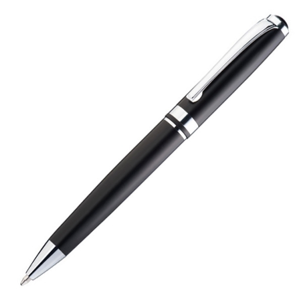 Logo trade corporate gifts picture of: Metal ballpen CLAYTON