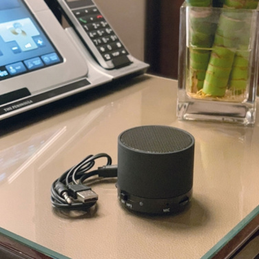 Logo trade promotional products picture of: Mini Bluetooth speaker HAWICK