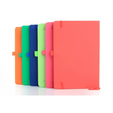 Logo trade promotional merchandise photo of: A5 note book KIEL