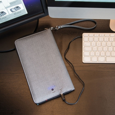 Logotrade business gift image of: Travel folder with power bank Almera