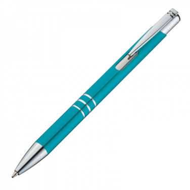 Logo trade advertising products picture of: Metal ballpen ASCOT