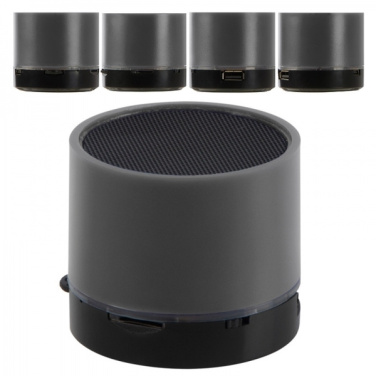 Logo trade promotional items image of: Bluetooth speaker TAIFUN