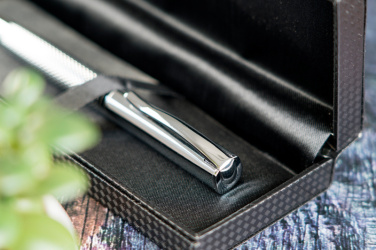 Logo trade corporate gifts picture of: Metal ballpen CHESTER