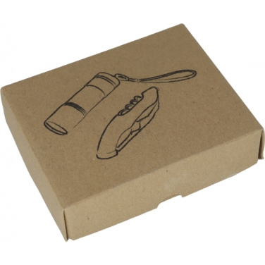 Logotrade promotional giveaway picture of: Set torch and pocket knife DOVER
