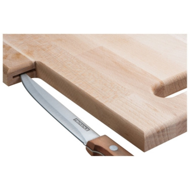 Logotrade promotional gifts photo of: Wooden board with knife LIZZANO