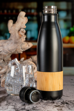 Logotrade business gift image of: Stainless steel bottle KOBE 750 ml