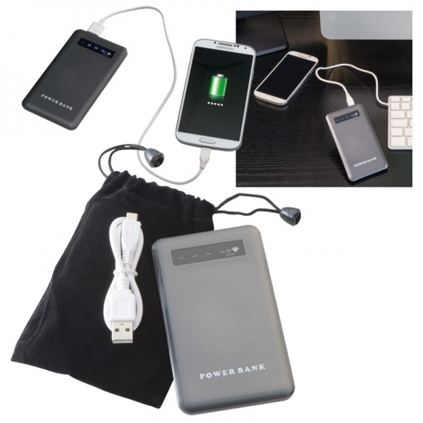Logo trade promotional items image of: Power bank KINGSVILLE